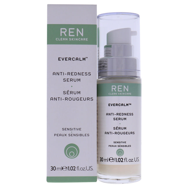 REN Evercalm Anti-Redness Serum by REN for Unisex - 1.02 oz Serum