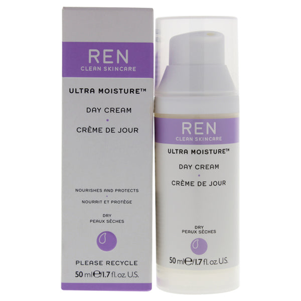 REN Ultra Moisture Day Cream by REN for Unisex - 1.7 oz Cream