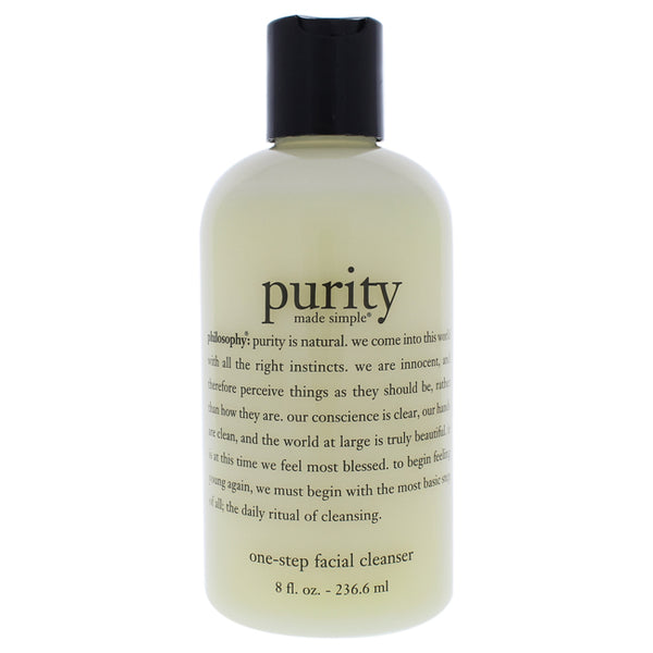 Philosophy Purity Made Simple One Step Facial Cleanser by Philosophy for Unisex - 8 oz Cleanser