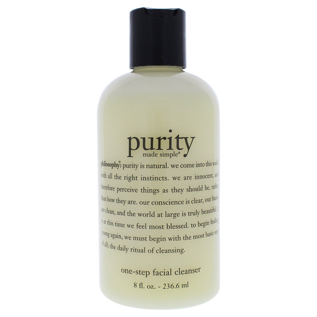Philosophy Purity Made Simple One Step Facial Cleanser by Philosophy for Unisex - 8 oz Cleanser