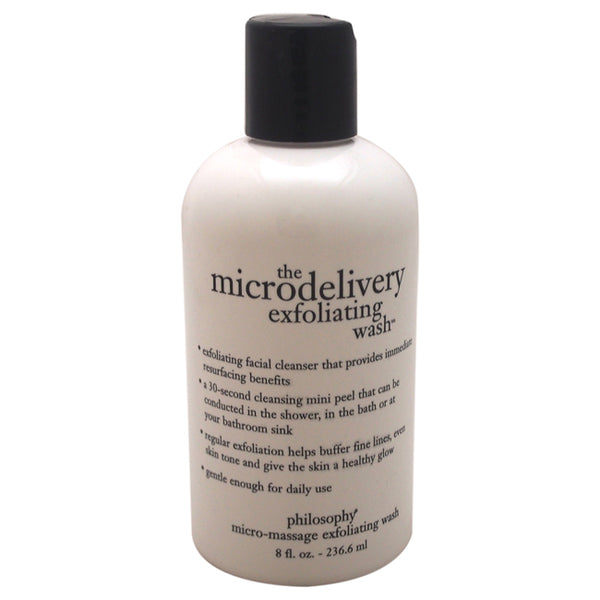 Philosophy The Microdelivery Daily Exfoliating Wash by Philosophy for Unisex - 8 oz Cleanser