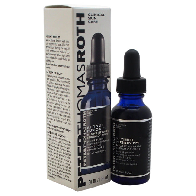 Peter Thomas Roth Retinol Fusion PM Night Serum by Peter Thomas Roth for Unisex - 1 oz Serum