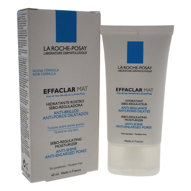 La Roche-Posay Effaclar Mat Oil-Free Mattifying Moisturizer by La Roche-Posay for Unisex - 1.35 oz Moisturizer