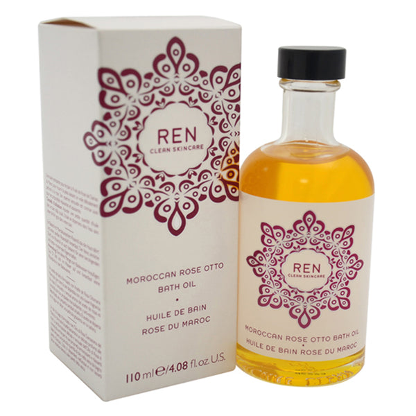 REN Moroccan Rose Otto Bath Oil by REN for Unisex - 3.7 oz Oil