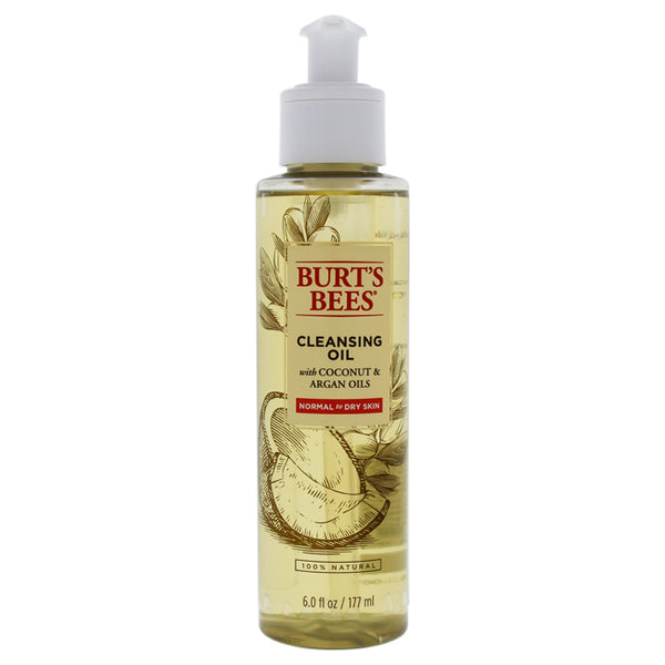 Burts Bees Cleansing Oil with Coconut and Argan by Burts Bees for Unisex - 6 oz Cleanser