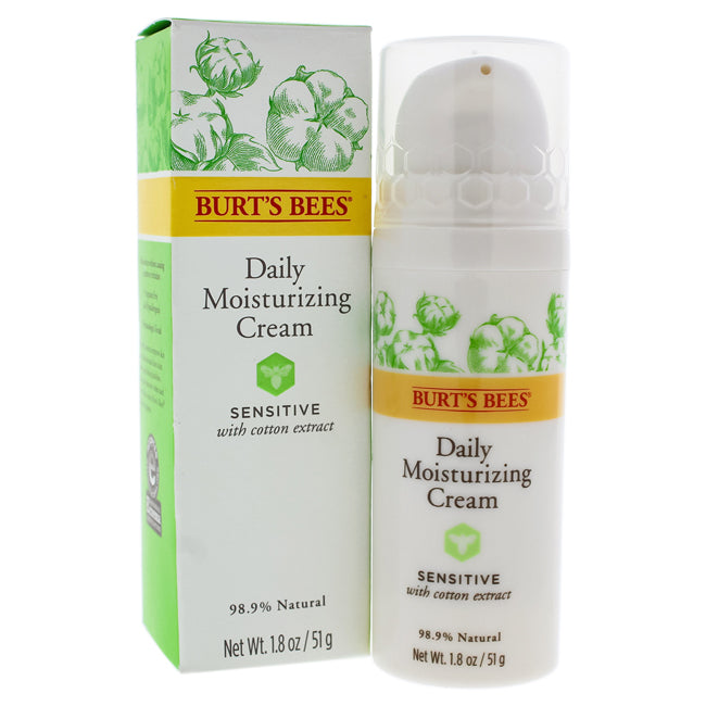 Burts Bees Sensitive Daily Moisturizing Cream by Burts Bees for Unisex - 1.8 oz Cream