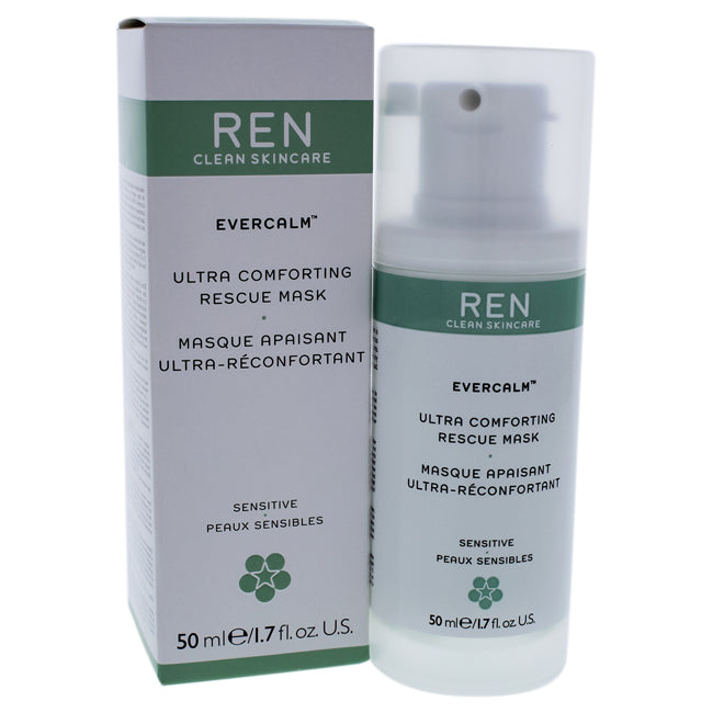 REN Evercalm Ultra Comforting Rescue Mask by REN for Unisex - 1.7 oz ...