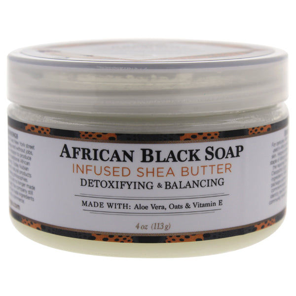 Nubian Heritage Shea Butter Infused with African Black Soap Extract by Nubian Heritage for Unisex - 4 oz Lotion