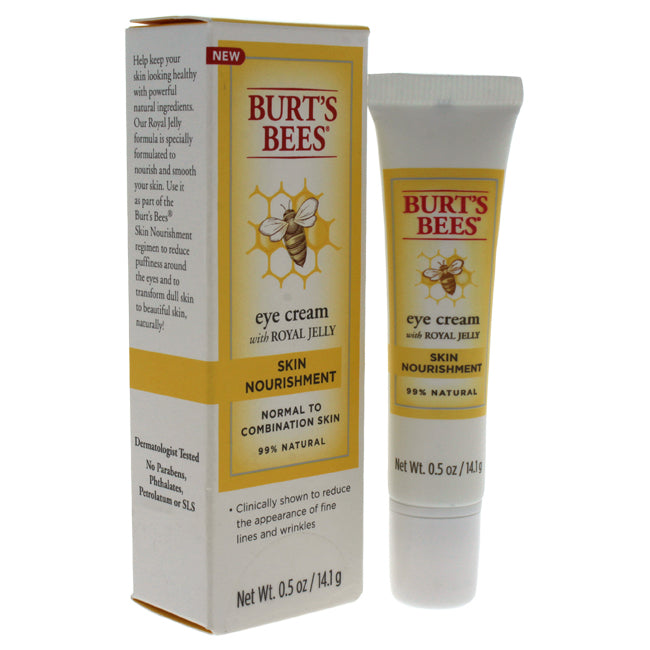 Burts Bees Skin Nourishment Eye Cream by Burts Bees for Unisex - 0.5 oz Eye Cream