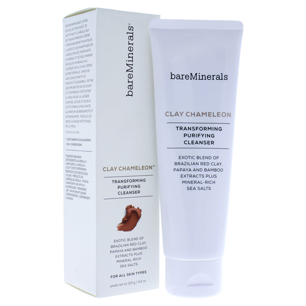 bareMinerals Clay Chameleon Transforming Purifying Cleanser by bareMinerals for Unisex - 4.2 oz Cleanser