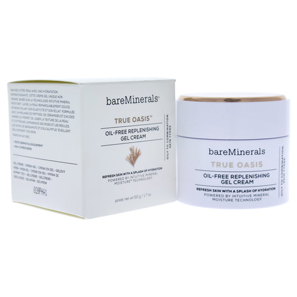 bareMinerals True Oasis Oil-Free Replenishing Gel Cream by bareMinerals for Unisex - 1.7 oz Cream