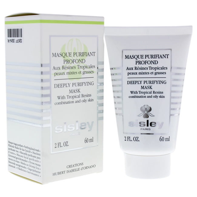 Sisley Deeply Purifying Mask With Tropical Resins by Sisley for Unisex - 2 oz Mask