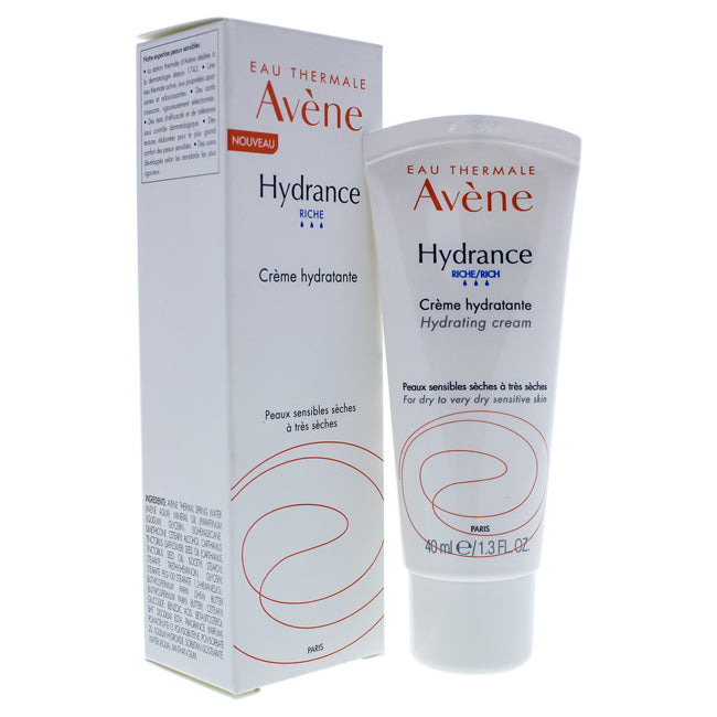 Avene Hydrance Rich Cream hydrating Cream by Avene for Unisex - 1.35 oz Cream