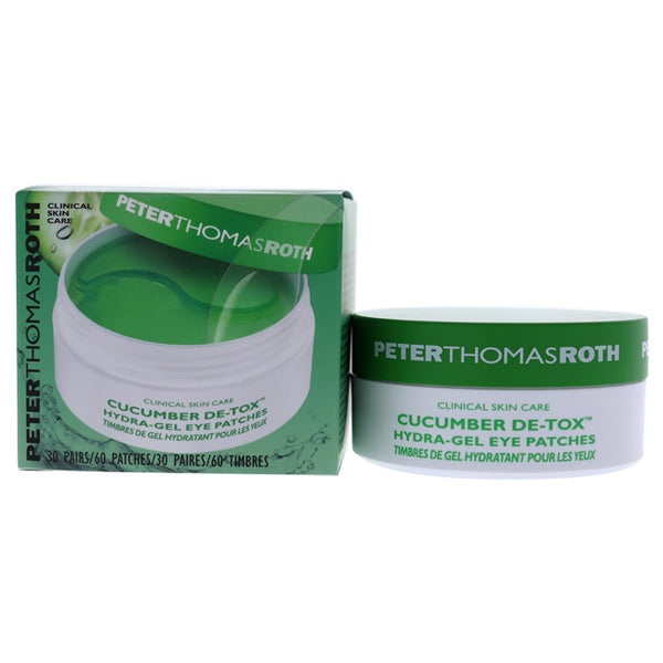 Peter Thomas Roth Cucumber De-Tox Hydra-Gel Eye Patches by Peter Thomas Roth for Unisex - 60 Pc Patches