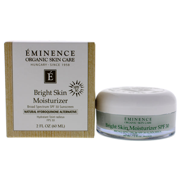 Eminence Bright Skin Moisturizer SPF 30 by Eminence for Unisex - 2 oz Sunscreen