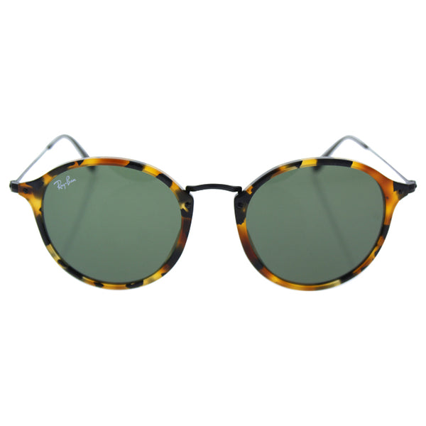 Ray Ban Ray Ban RB 2447 1157 - Spotted Black Havana/Green by Ray Ban for Unisex - 52-21-145 mm Sunglasses
