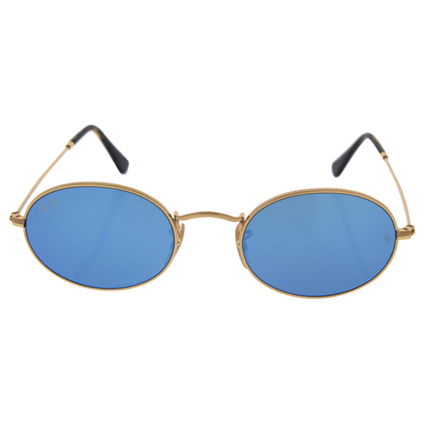 Ray Ban Ray Ban RB 3547N 001/90 - Gold/Light Blue Gradient Flash by Ray Ban for Unisex - 51-21-145 mm Sunglasses