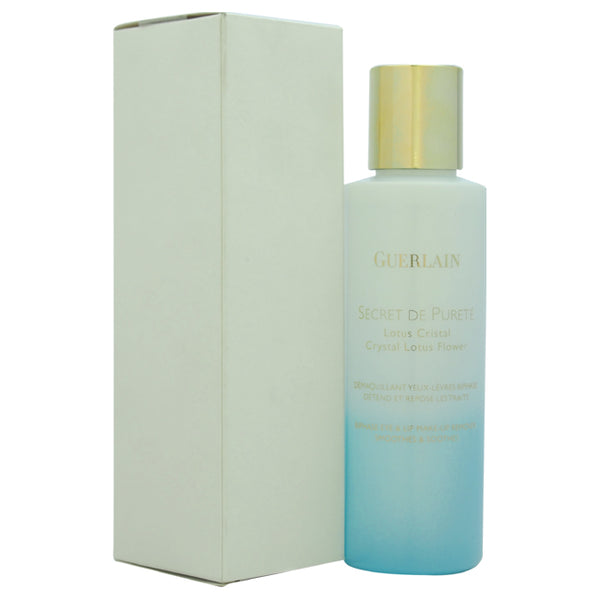 Guerlain Secret De Purete Eye & Lip Make Up Remover by Guerlain for Unisex - 4.2 oz Cleanser (Tester)