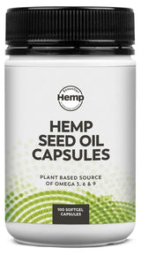Essential Hemp Oil Capsules 184g