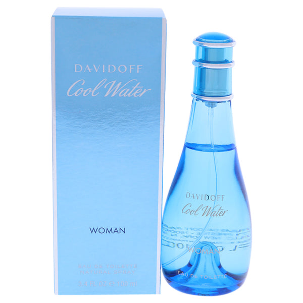 Davidoff Cool Water by Davidoff for Women - 3.4 oz EDT Spray