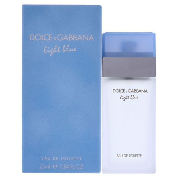 Dolce and Gabbana Light Blue by Dolce and Gabbana for Women - 0.84 oz EDT Spray (Mini)