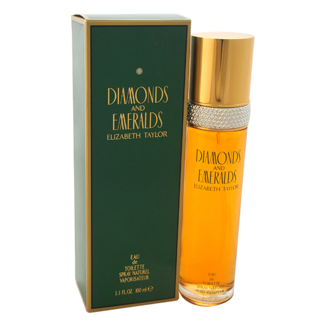 Elizabeth Taylor Diamonds and Emeralds by Elizabeth Taylor for Women - 3.3 oz EDT Spray