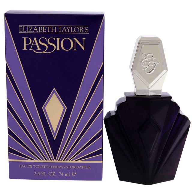 Elizabeth Taylor Passion by Elizabeth Taylor for Women - 2.5 oz EDT Spray