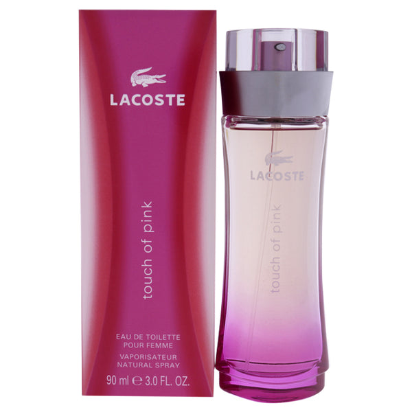 Lacoste Touch of Pink by Lacoste for Women - 3 oz EDT Spray