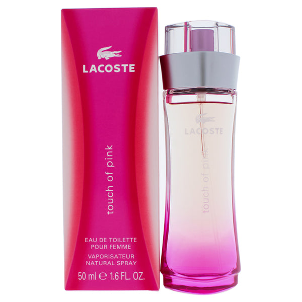 Lacoste Touch of Pink by Lacoste for Women - 1.6 oz EDT Spray