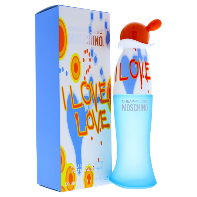 Moschino I Love Love Cheap and Chic by Moschino for Women - 1.7 oz EDT Spray