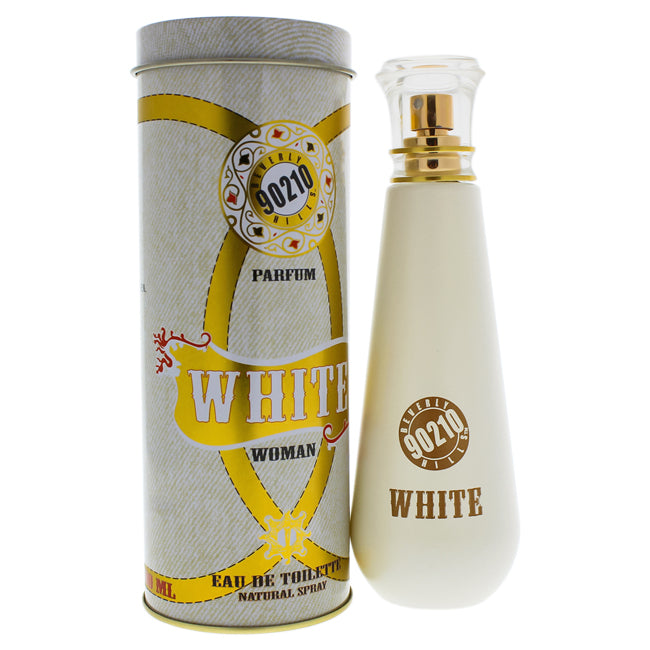 Giorgio Beverly Hills 90210 White jeans by Giorgio Beverly Hills for Women - 3.4 oz EDT Spray