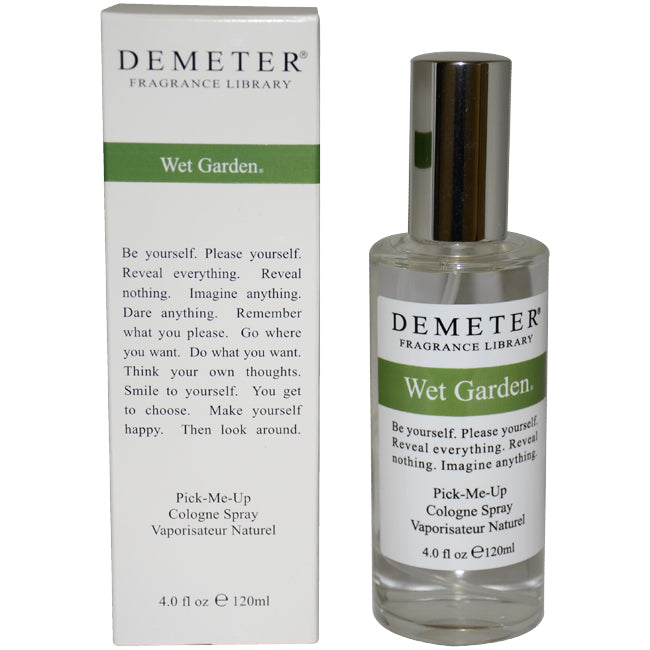 Demeter Wet Garden by Demeter for Women - 4 oz Cologne Spray