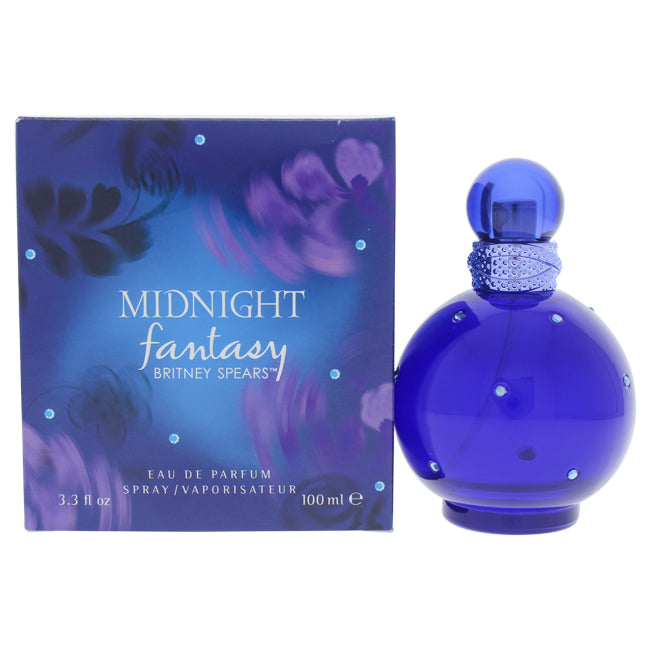 Britney Spears Midnight Fantasy by Britney Spears for Women - 3.3 oz EDP Spray