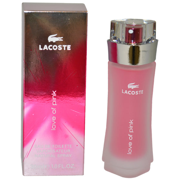 Lacoste Love of Pink by Lacoste for Women - 1 oz EDT Spray