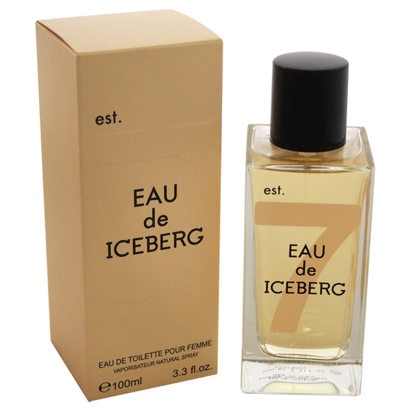 Iceberg Eau de Iceberg Pour Femme by Iceberg for Women - 3.3 oz EDT Spray