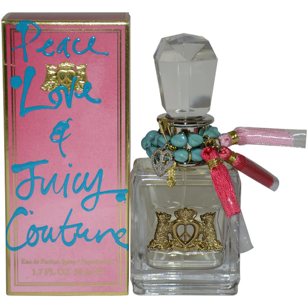 Juicy Couture Peace Love & Juicy Couture by Juicy Couture for Women - 1.7 oz EDP Spray