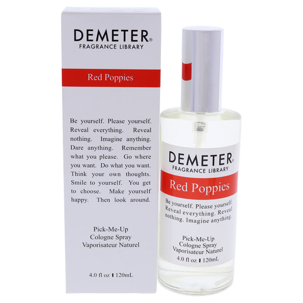 Demeter Red Poppies by Demeter for Women - 4 oz Cologne Spray