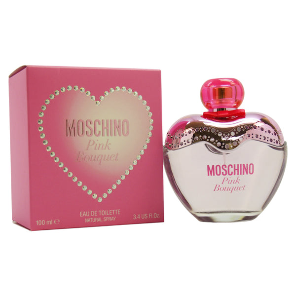 Moschino Pink Bouquet by Moschino for Women - 3.4 oz EDT Spray