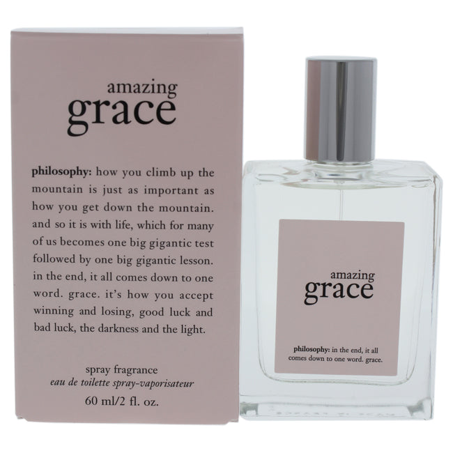 Philosophy Amazing Grace by Philosophy for Women - 2 oz EDT Spray