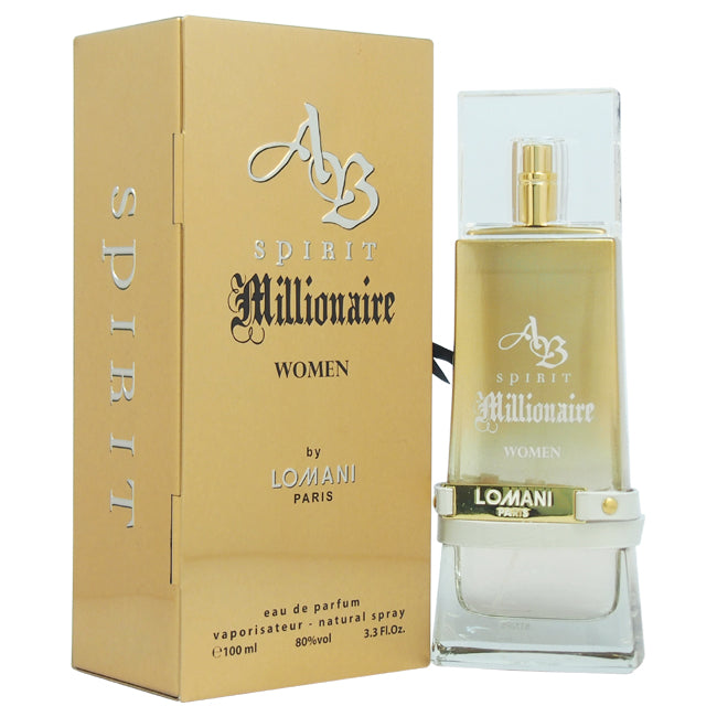 Lomani AB Spirit Millionaire by Lomani for Women - 3.3 oz EDP Spray