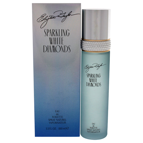 Elizabeth Taylor Sparkling White Diamonds by Elizabeth Taylor for Women - 3.3 oz EDT Spray