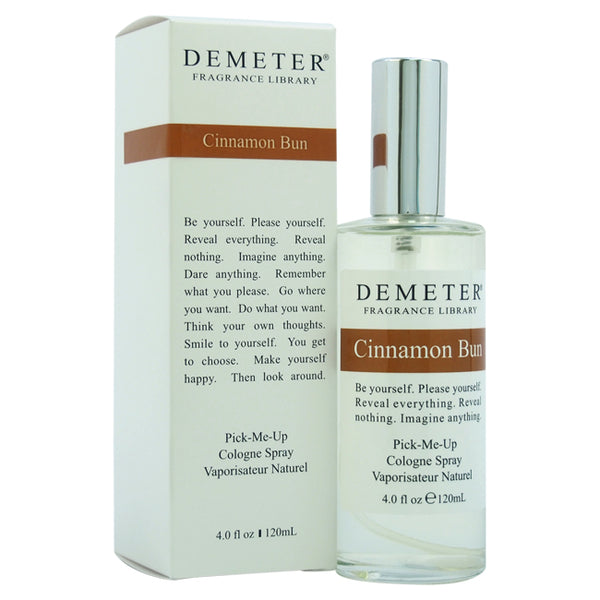 Demeter Cinnamon Bun by Demeter for Women - 4 oz Cologne Spray