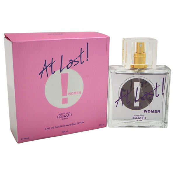 Parfums Bouquet At Last! by Parfums Bouquet for Women - 3.4 oz EDP Spray