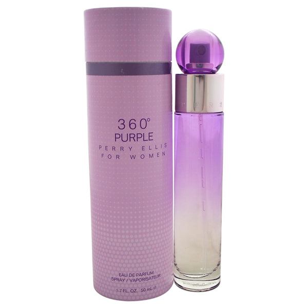 Perry Ellis 360 Purple by Perry Ellis for Women - 1.7 oz EDP Spray