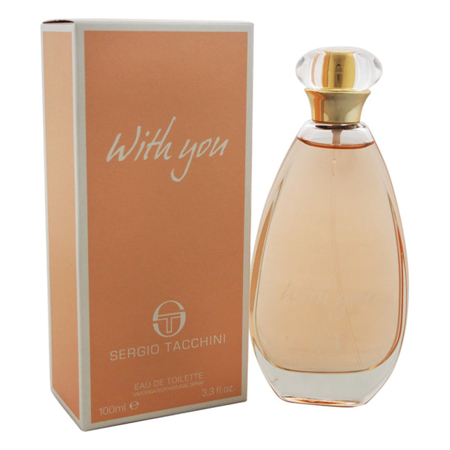 Sergio Tacchini Sergio Tacchini With You by Sergio Tacchini for Women - 3.3 oz EDT Spray