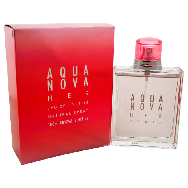 Via Paris Parfums Aqua Nova by Via Paris Parfums for Women - 3.4 oz EDT Spray