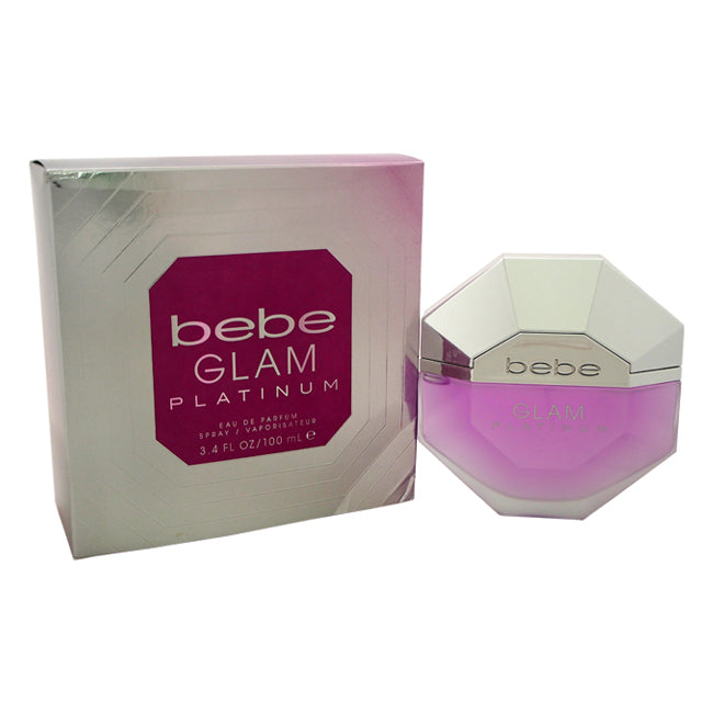 Bebe Bebe Glam Platinum by Bebe for Women - 3.4 oz EDP Spray
