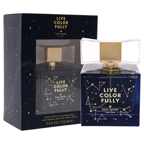 Kate Spade Live ColorFully Limited Edition - Dark Blue by Kate Spade for Women - 3.4 oz EDP Spray