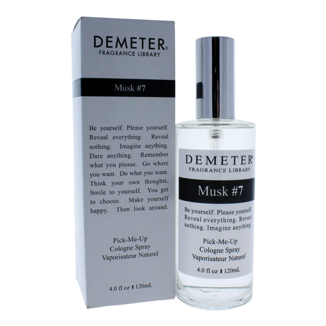 Demeter Musk #7 by Demeter for Women - 4 oz Cologne Spray