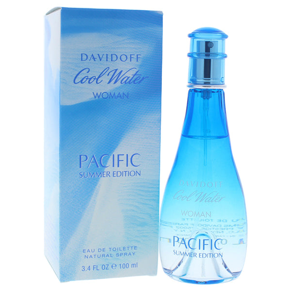 Davidoff Cool Water Pacific by Davidoff for Women - 3.4 oz EDT Spray (Summer Edition)